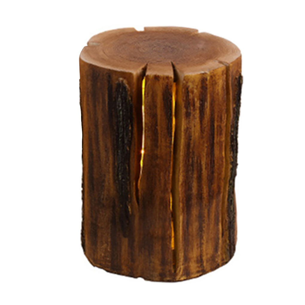 Eighth Tree Stump Rustic Decorative Resin Outdoor Lawn Light