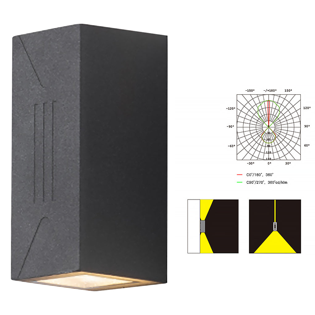 Daley LED Villa Balcony Outdoor Wall Lamp