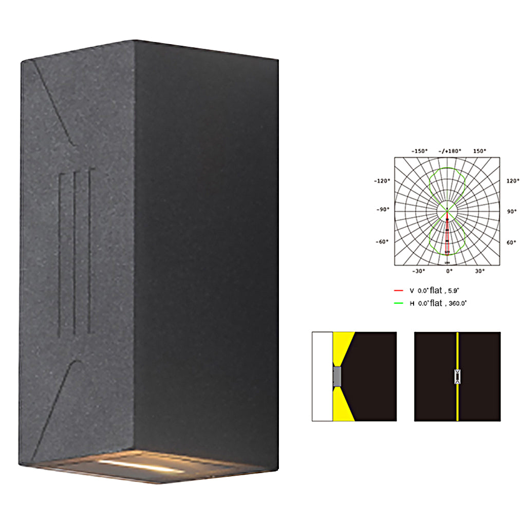 Daley LED Villa Balcony Outdoor Wall Lamp