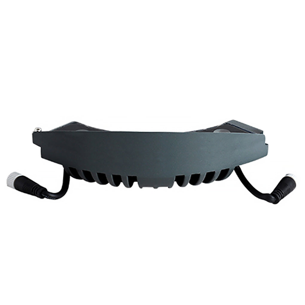 Ivor Solid Landscape Upwards Glass Outdoor Tree-Mounted Light