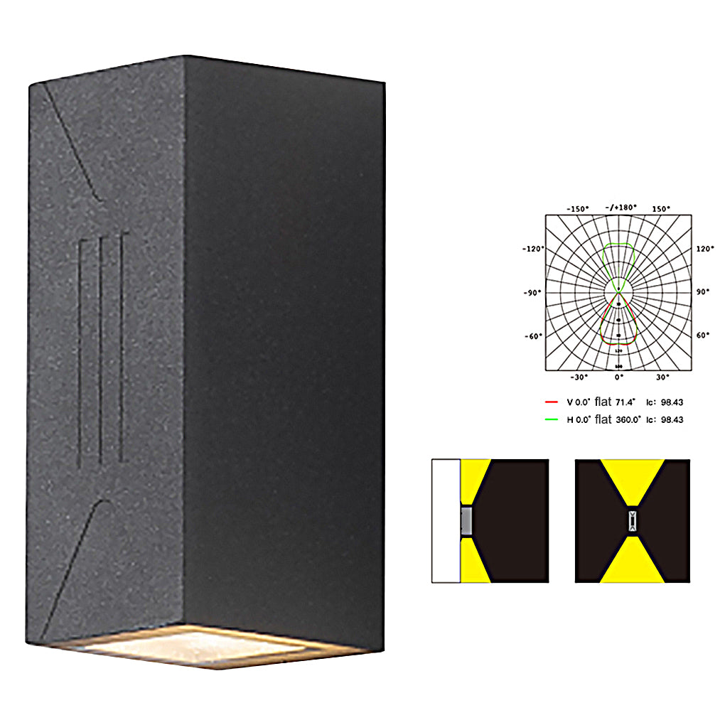 Daley LED Villa Balcony Outdoor Wall Lamp