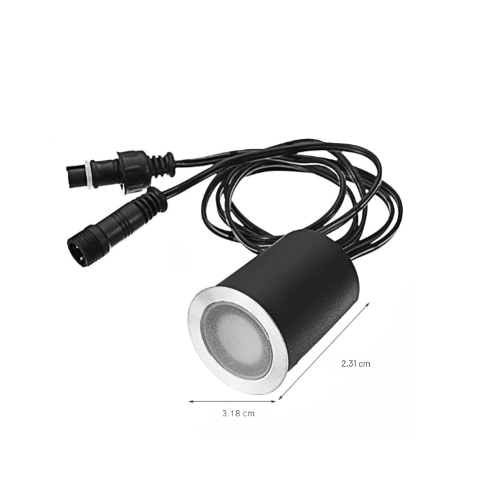 Henrie LED Stairway Kit Recessed Outdoor Lights