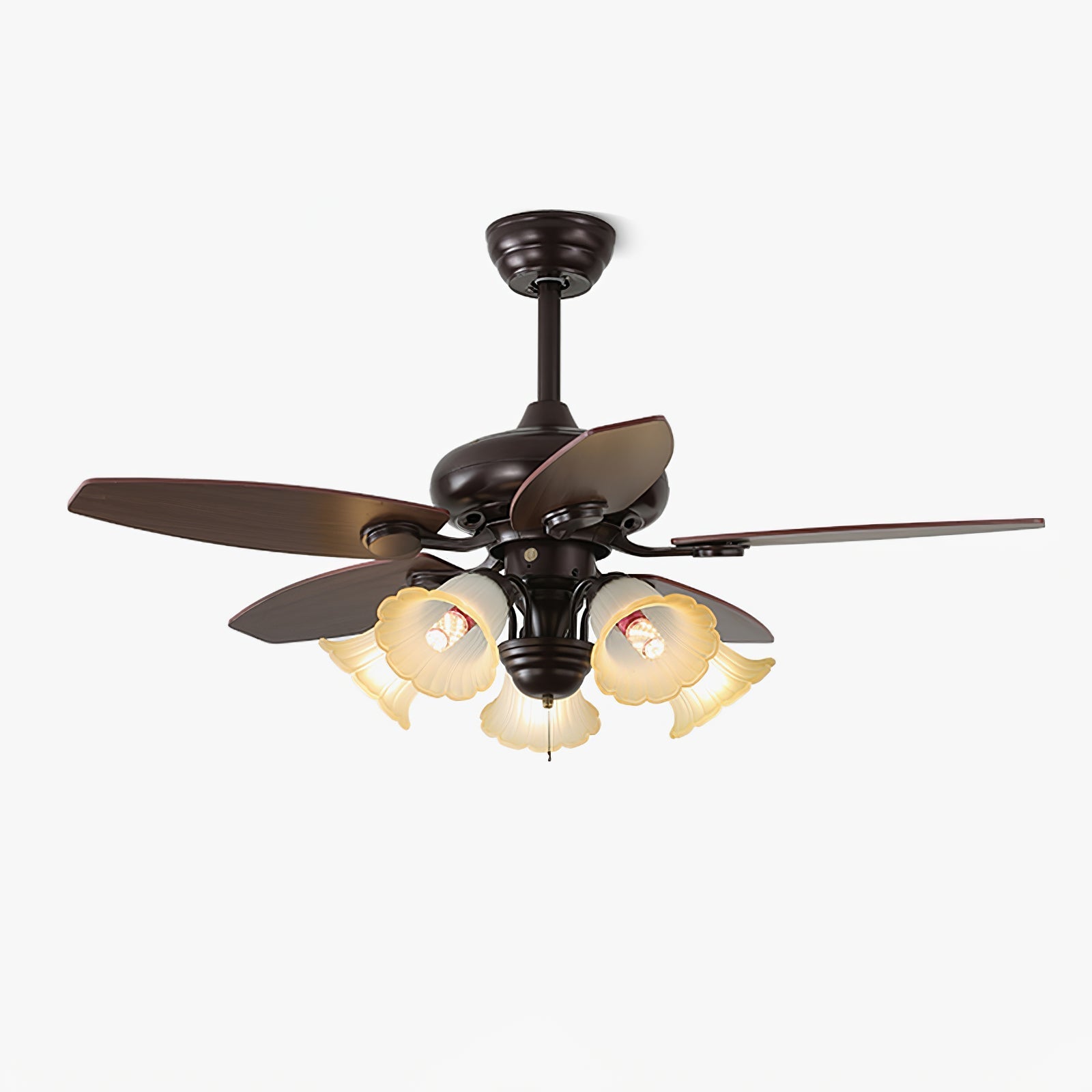 Elora Vintage Ceiling Fan Light-Neutral Decor