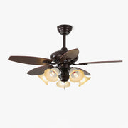 Elora Vintage Ceiling Fan Light-Neutral Decor