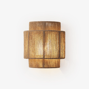 Lustra Wall Lamp Rustic Weave-Neutral Decor
