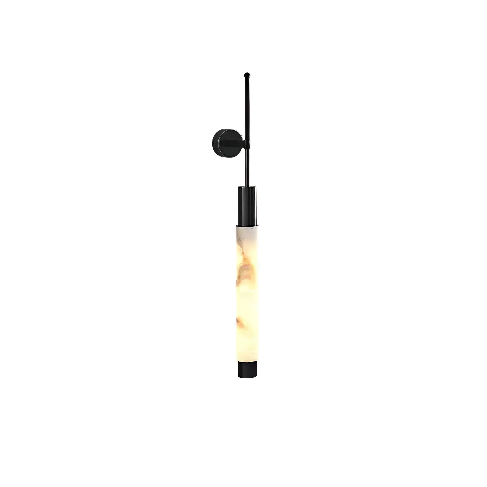 Rico Minimalist Alabaster Wall Light-Neutral Decor