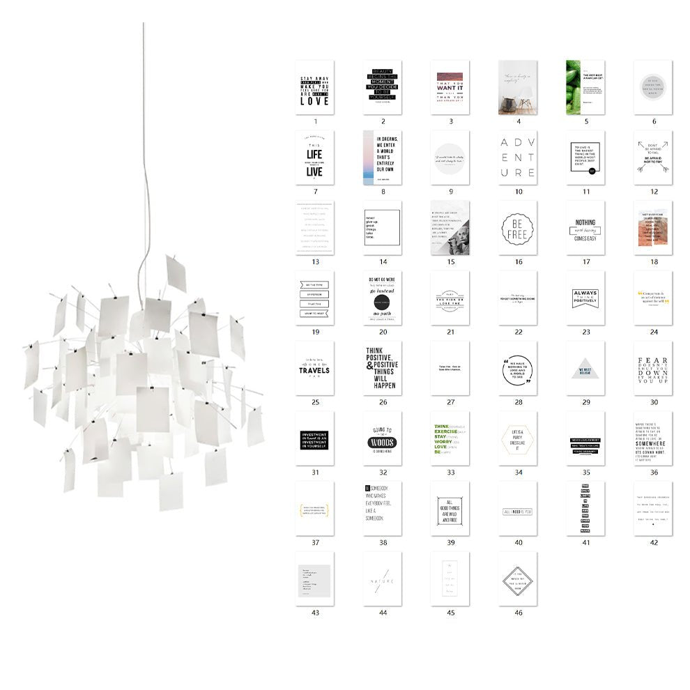 Bexlyn Chandelier Paper Customizable Creative-Neutral Decor