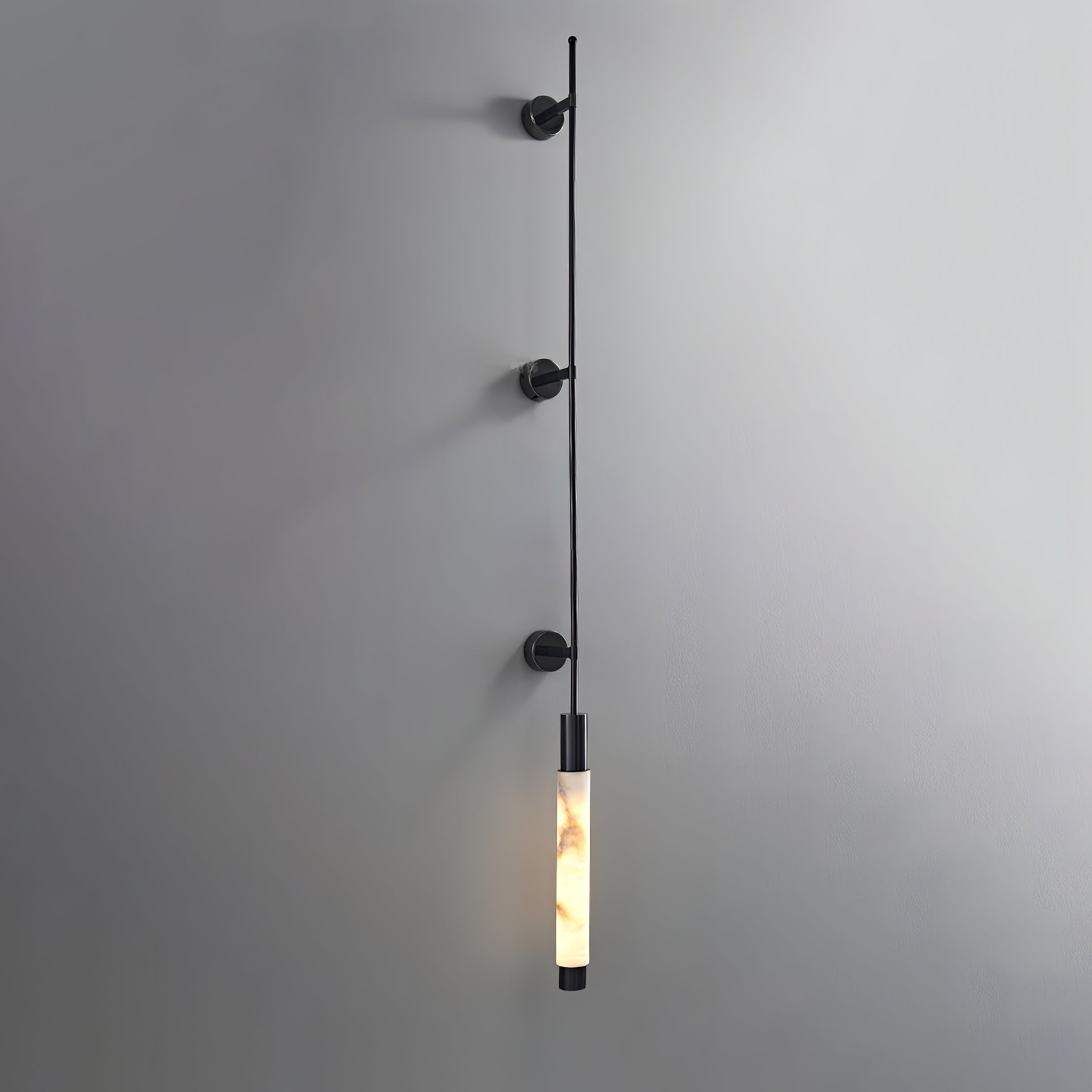 Rico Minimalist Alabaster Wall Light-Neutral Decor