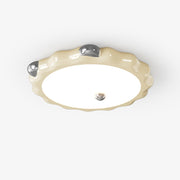 Casolila Elegance Art Cream Ceiling Light-Neutral Decor