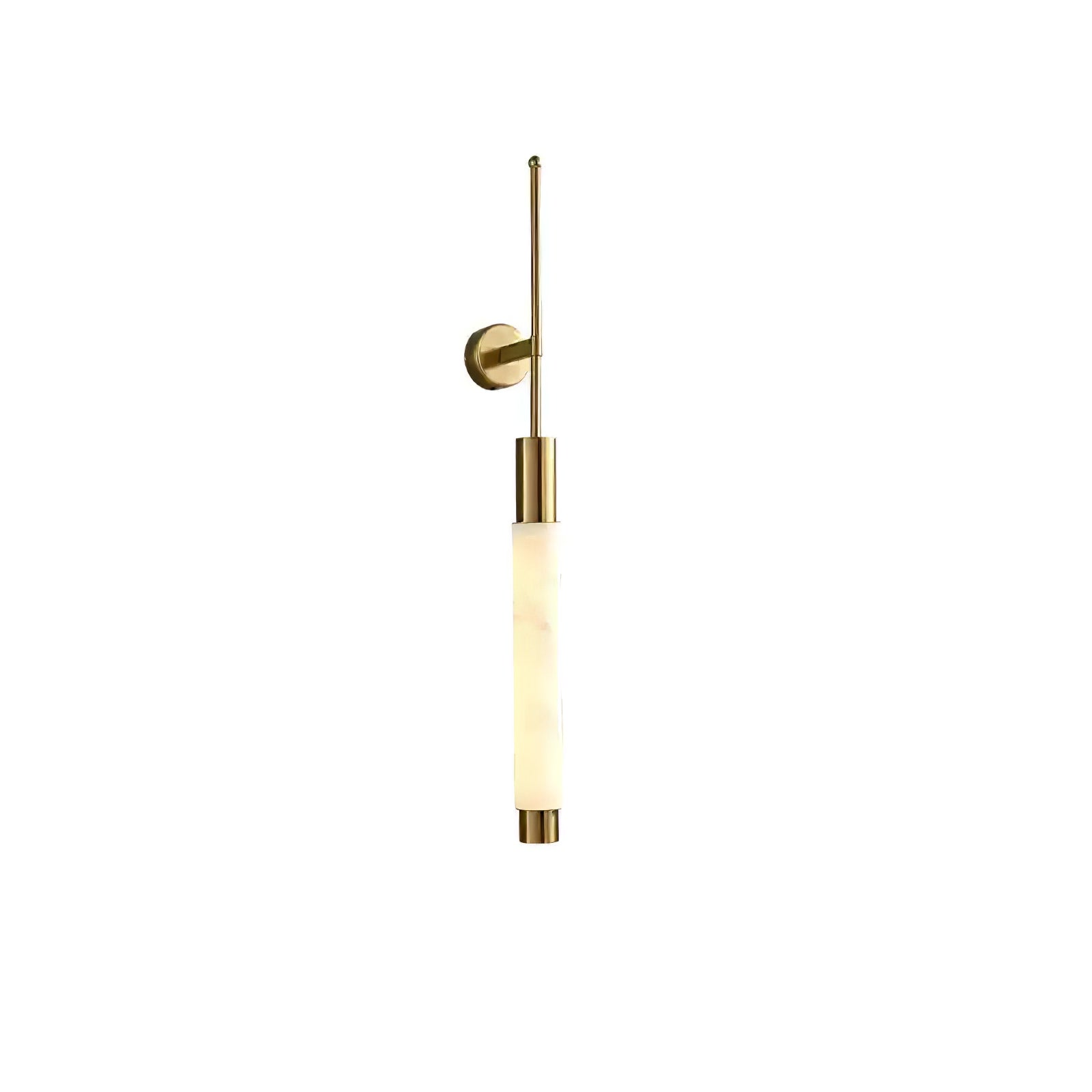 Rico Minimalist Alabaster Wall Light-Neutral Decor