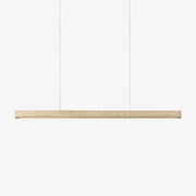 Lyven Minimalist Travertine Linear Pendant Light-Neutral Decor