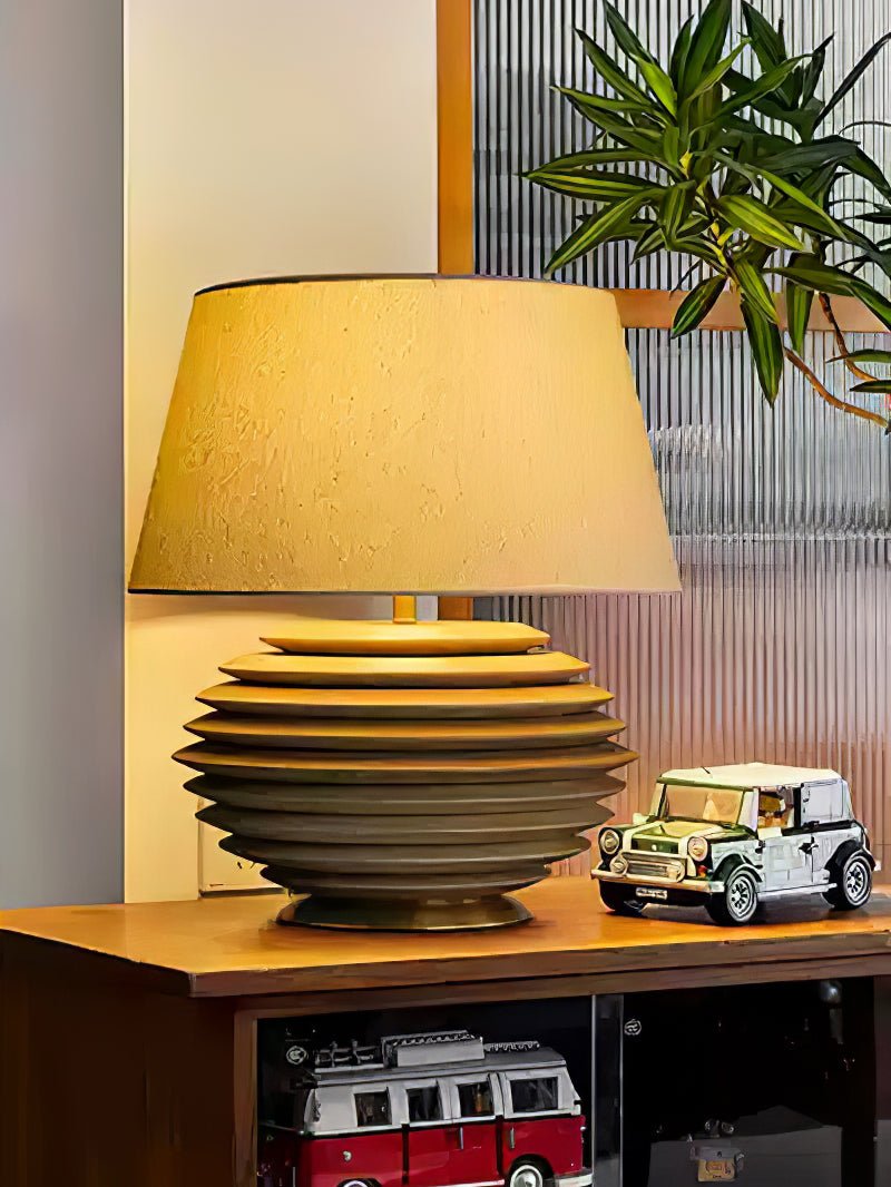 Abby Modern Table Lamp-Neutral Decor