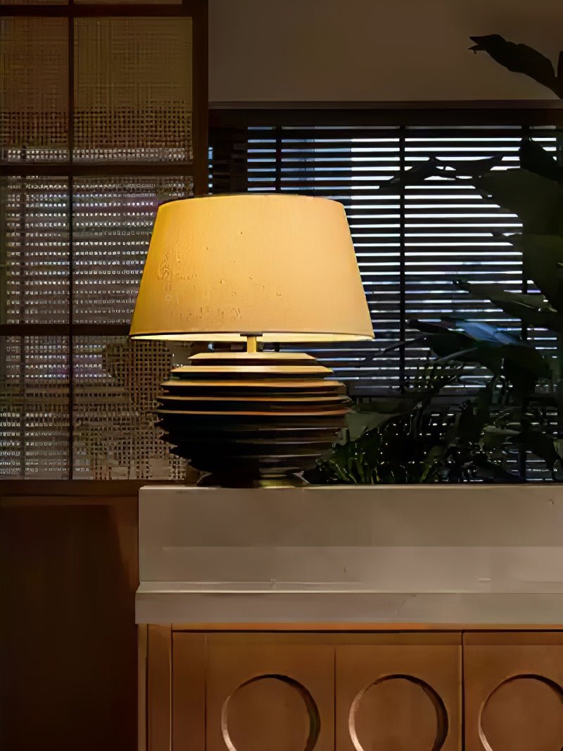 Abby Modern Table Lamp-Neutral Decor