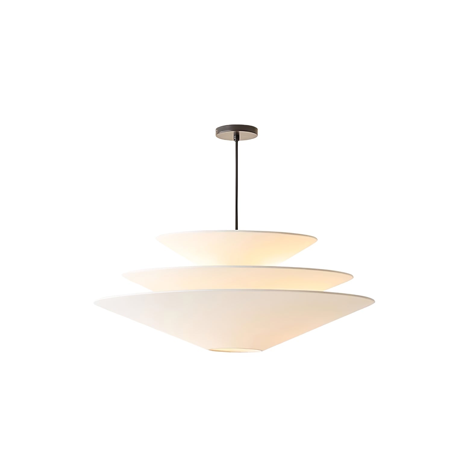 Triara Minimalist Layered Pendant Light-Neutral Decor