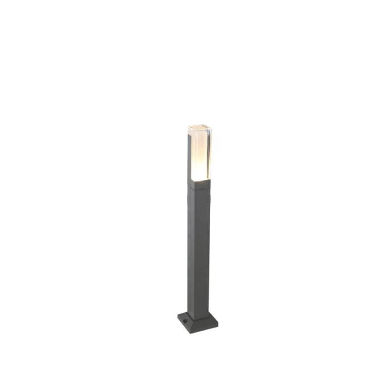 Brina Sleek Cuboid Bollard Waterproof Outdoor Lights