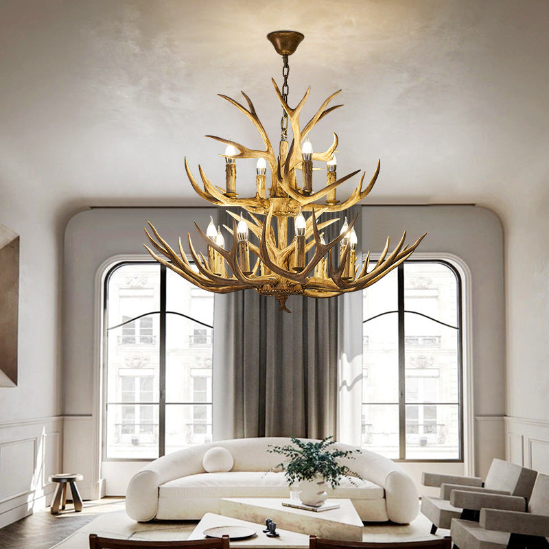 Silva Retro LED Pendant Light Wood Metal Bar/Dining Room/Living Room - Neutral Decor