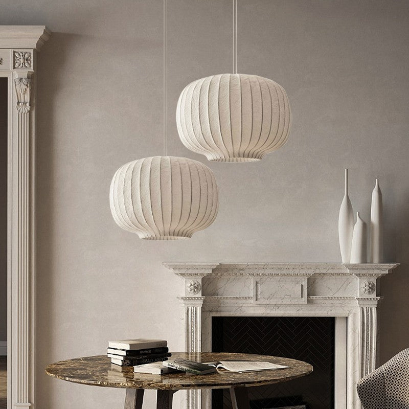 Ritta Pendant Light Retro Lantern LED Dining Room Bedroom - Neutral Decor