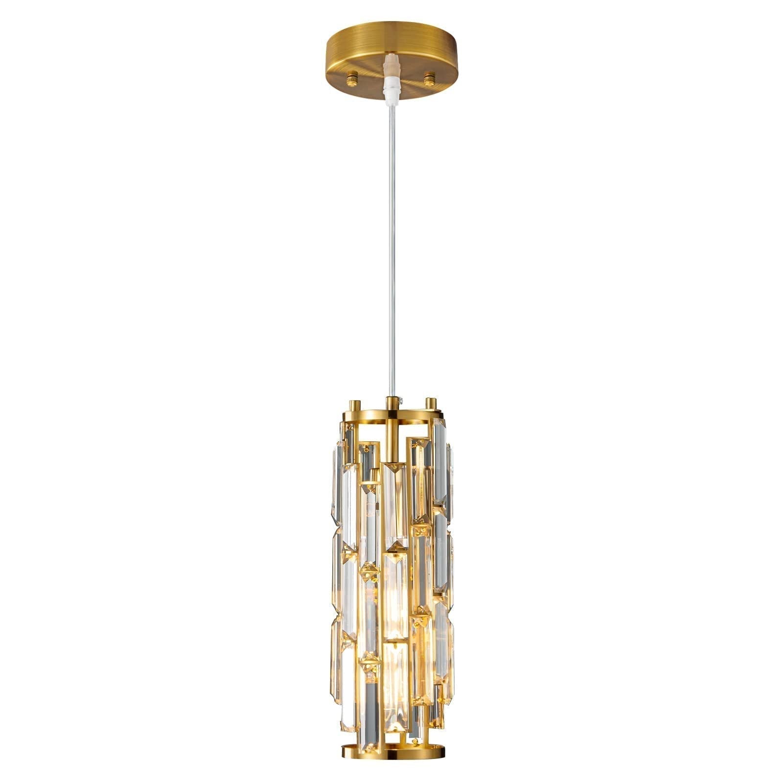 Kristy Cluster Pendant Light, Black & Gold - Neutral Decor