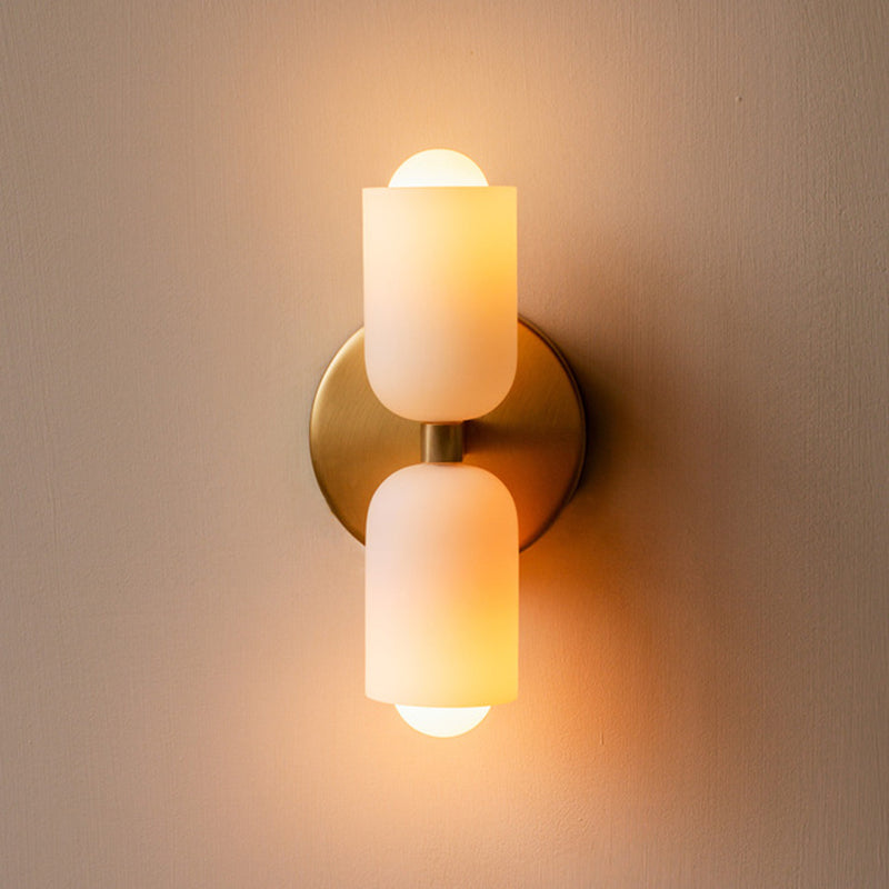 Valentina Modern LED Indoor Wall Lamp Gold Black Living Room Bedroom - Neutral Decor