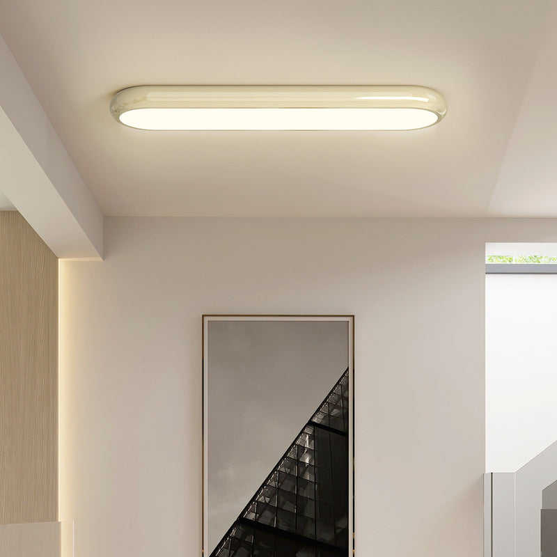 Arisha Modern LED Flush Mount Ceiling Light Black/Yellow/White Living Room - Neutral Decor