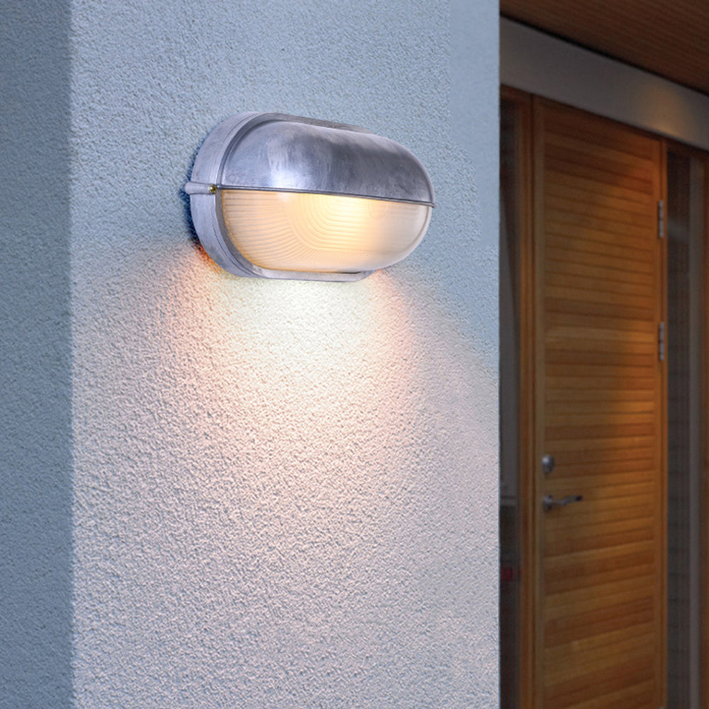 Vorn Modern Round/Ellipse Outdoor Waterproof Wall Lamp. 2 Colors - Neutral Decor