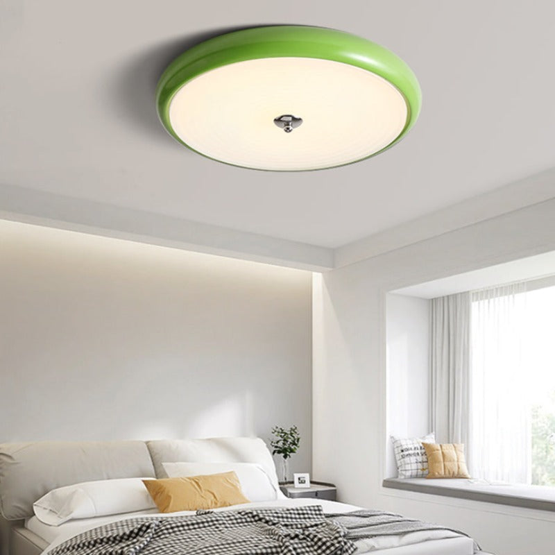 Valentina Modern LED Flush Mount Ceiling Light Acrylic Metal Living Room - Neutral Decor