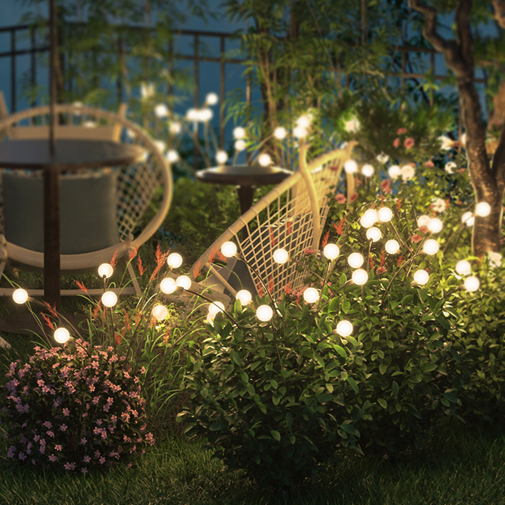 Ray Modern Metal Firefly Multi Lamp holder Outdoor Decoration Post Light - Neutral Decor
