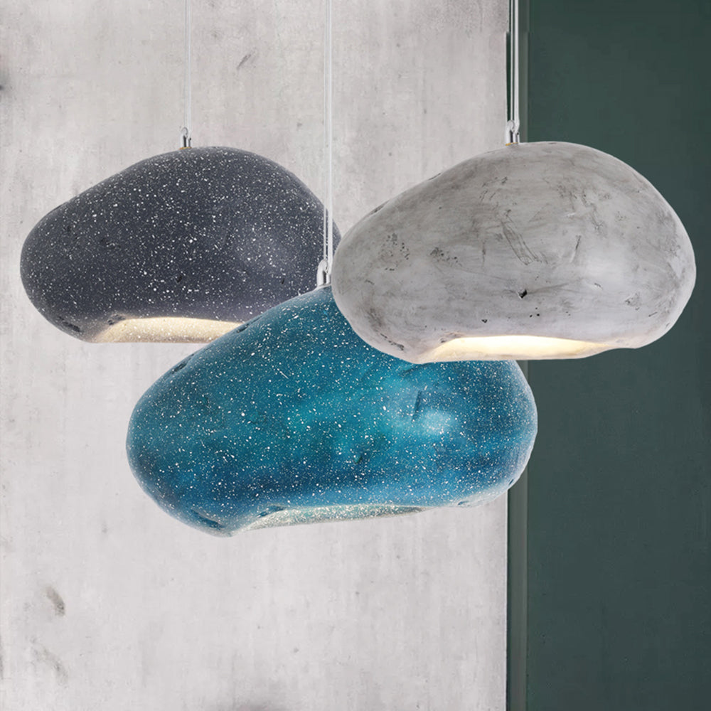 Avi Wabi Sabi Bread Shape Pendant Light, 4 Color - Neutral Decor