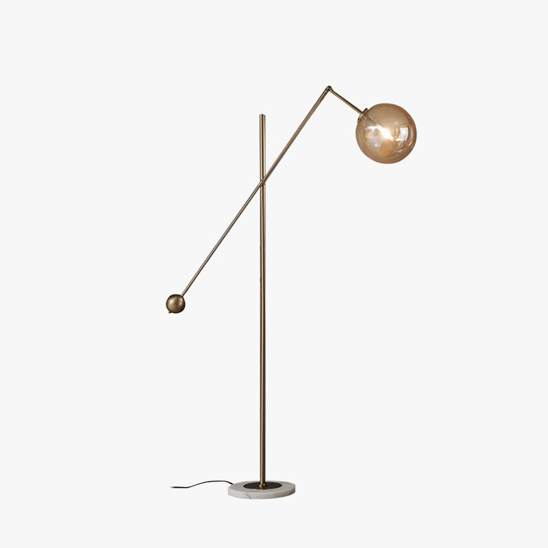 Valentina Arc Floor Lamp - Neutral Decor