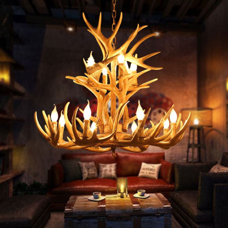 Silva Nordic LED Pendant Light Wood Metal Bar/Dining Room/Living Room - Neutral Decor