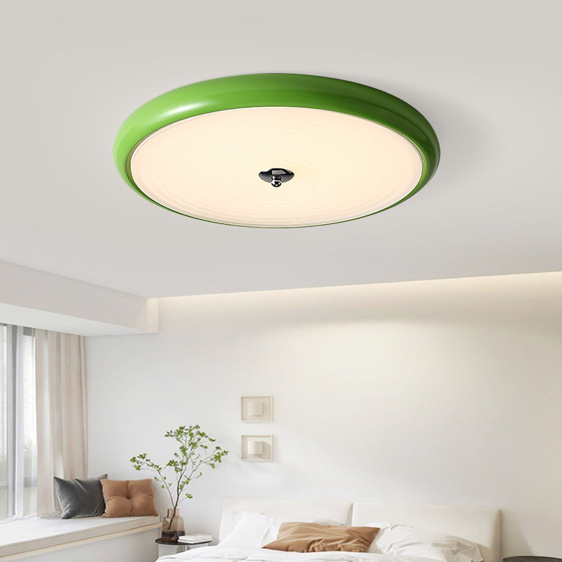 Valentina Modern LED Flush Mount Ceiling Light Acrylic Metal Living Room - Neutral Decor