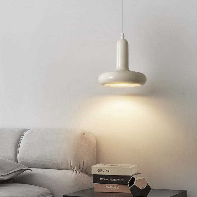 Arisha Modern Minimalist Cream Style Pendant Light White Bedroom - Neutral Decor