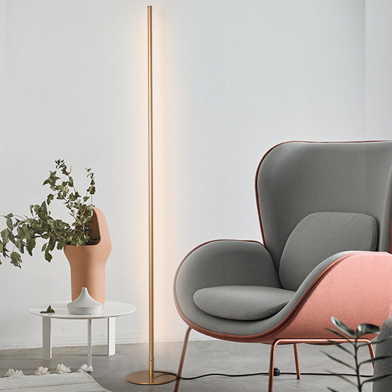Mira Modern Minimalist Linear Floor Lamp - Neutral Decor