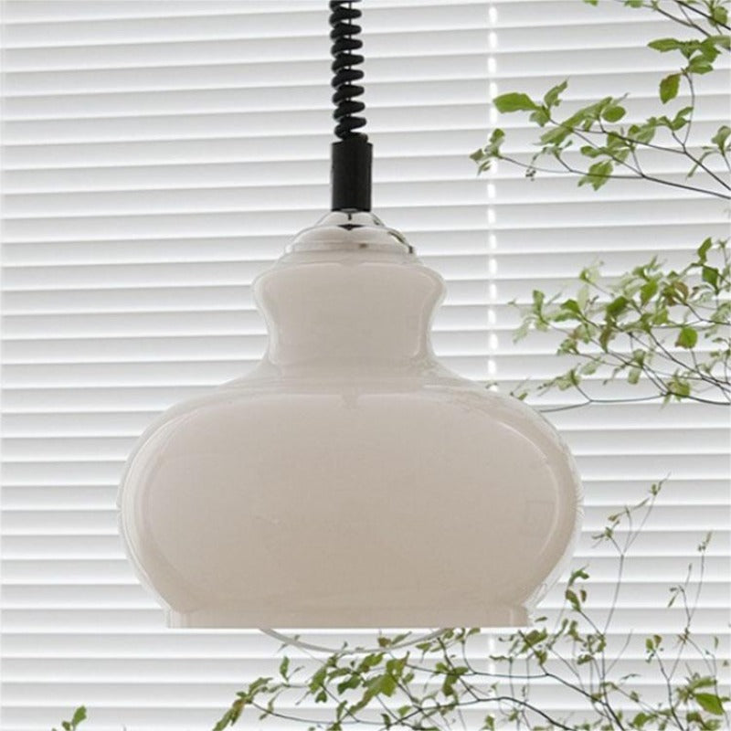 Valentina Retro Simple Pendant Light Living Room Green Living Room - Neutral Decor