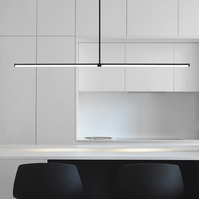 Arisha Pendant Light Minimalist Black Modern LED Dining Room Office - Neutral Decor