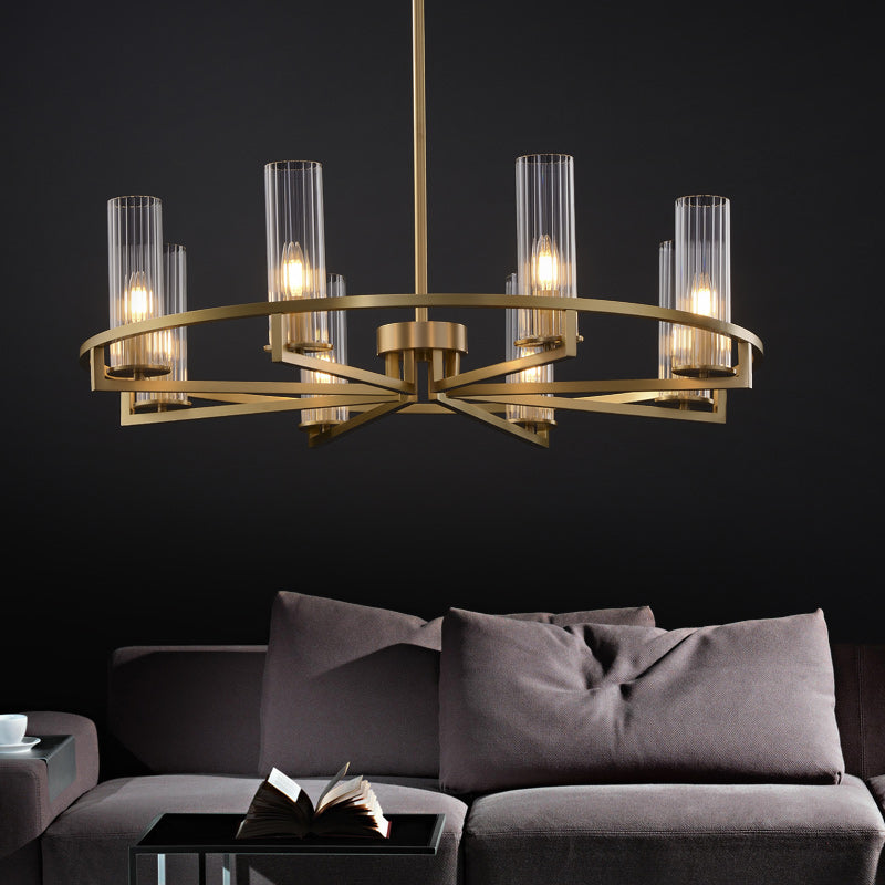 Arisha Post Modern Designer LED Pendant Light Glass/Metal Living Room/Badroom - Neutral Decor