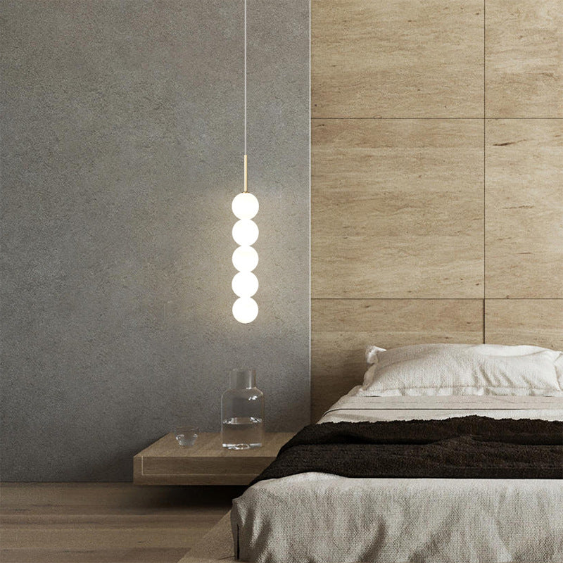 Valentina Pendant Light White Bubble Nordic - Neutral Decor