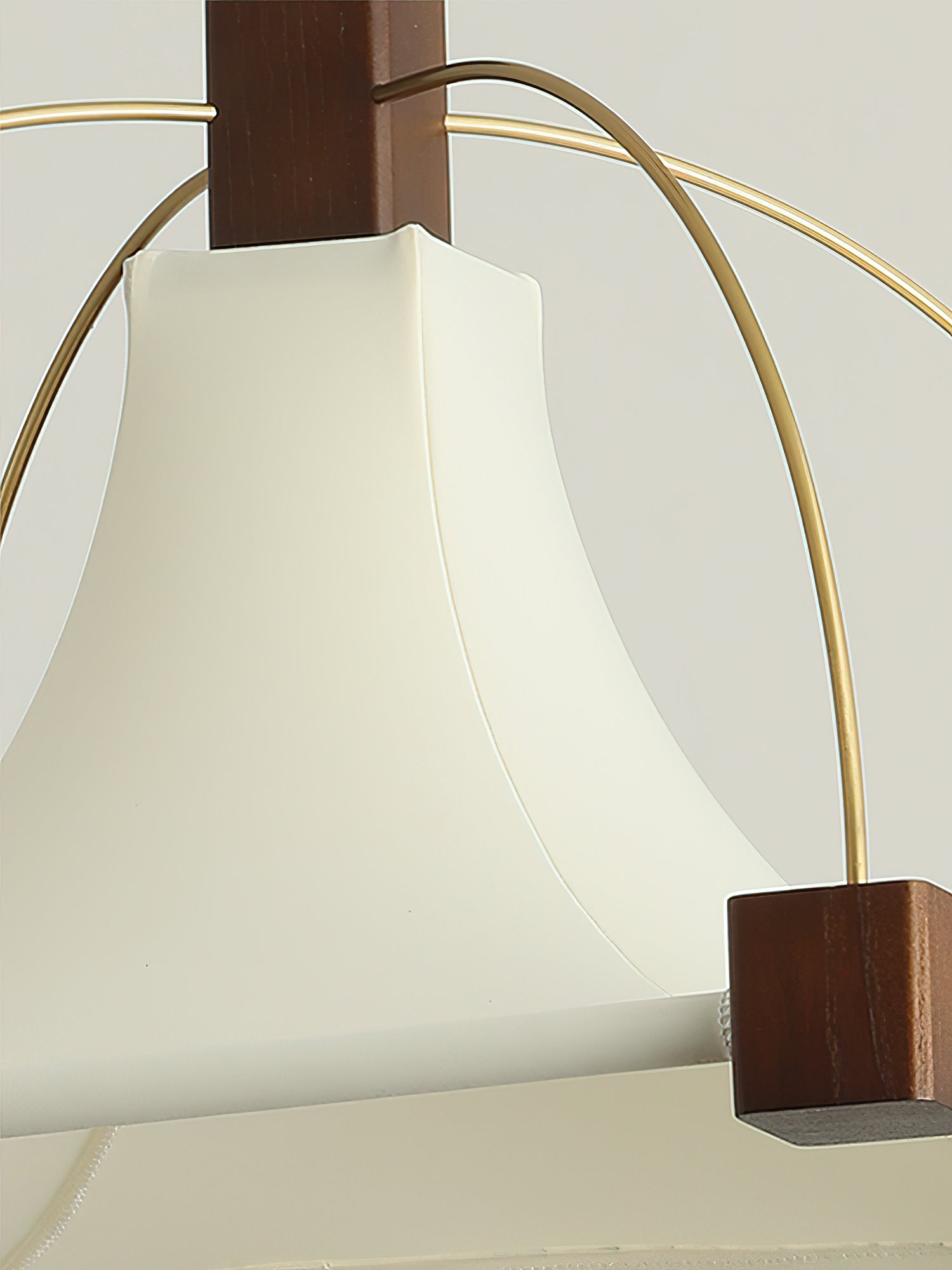 Lifestyle image of the Hood Pendant Light in a bedroom setting