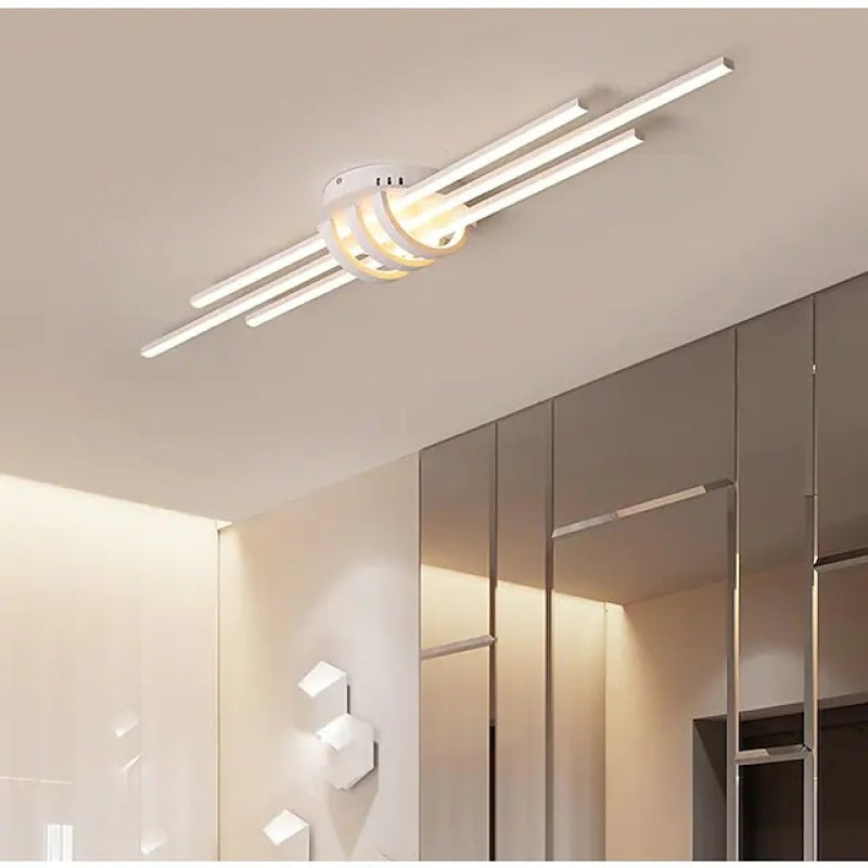 Arisha Modern LED Ceiling Light Black/White Living Room - Neutral Decor