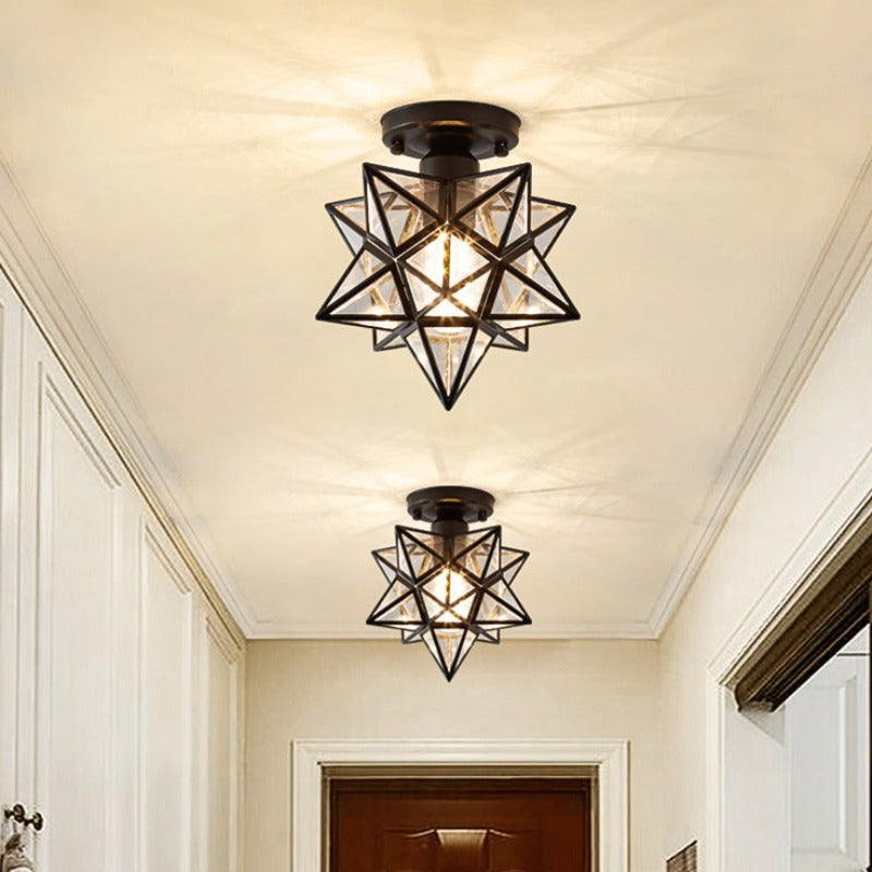 Arisha Classic Flush Mount Ceiling Light Bedroom - Neutral Decor