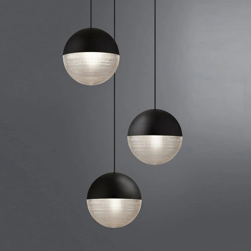 Valentina Vintage Pendant Light, Black & Gold - Neutral Decor