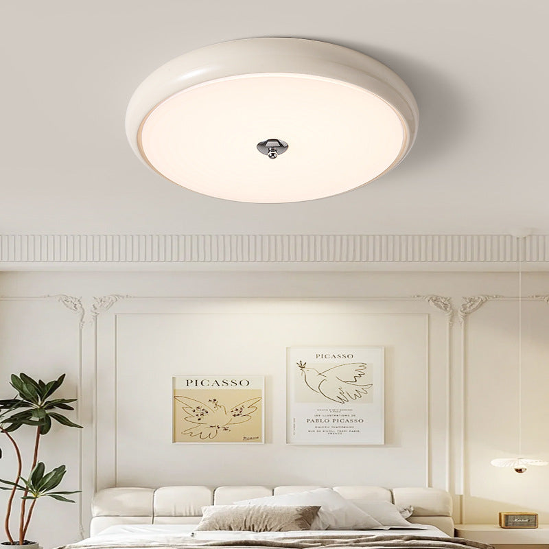 Valentina Modern LED Flush Mount Ceiling Light Acrylic Metal Living Room - Neutral Decor
