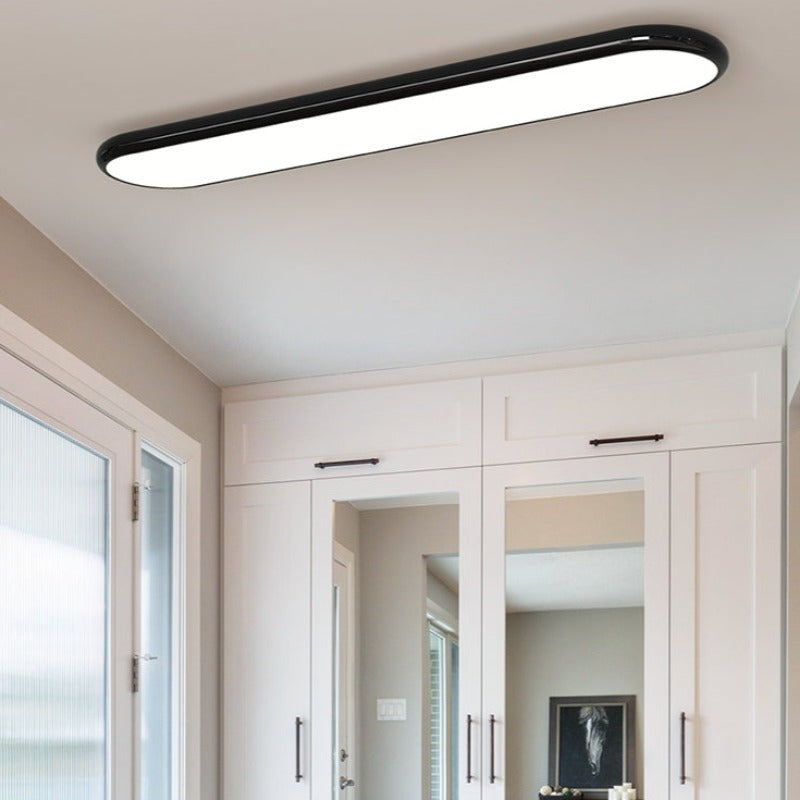 Arisha Modern LED Flush Mount Ceiling Light Black/Yellow/White Living Room - Neutral Decor