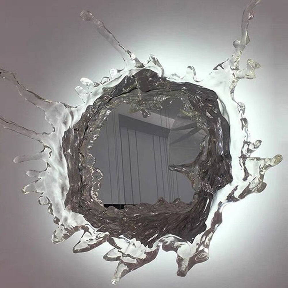 Kristy Wall Lamp Water Ripple Mirror Light - Neutral Decor
