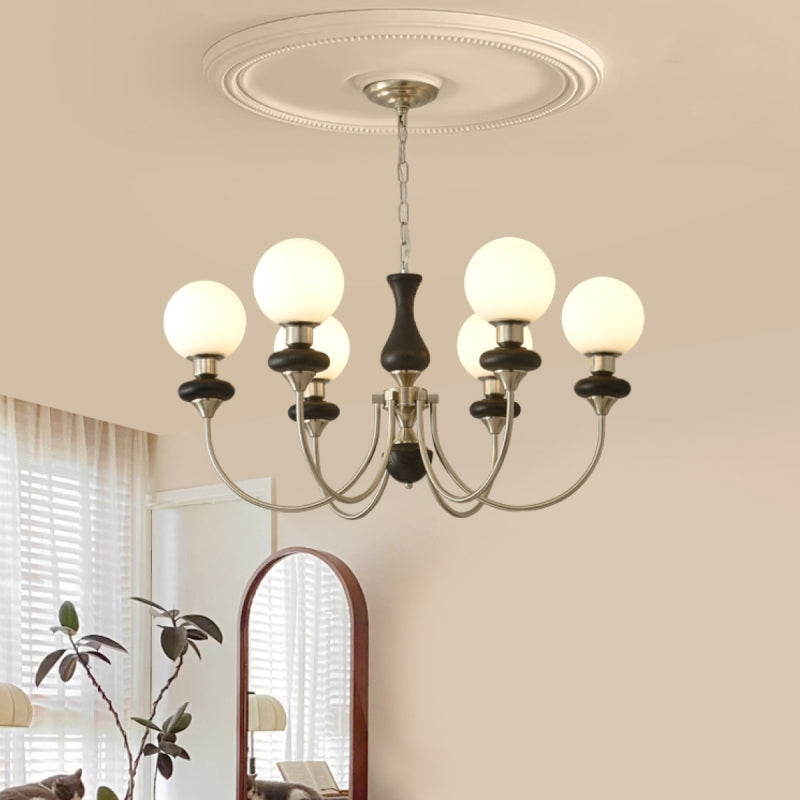 Silva Modern Luxury Decorative LED Chandelier Gold Metal Living Room - Neutral Decor