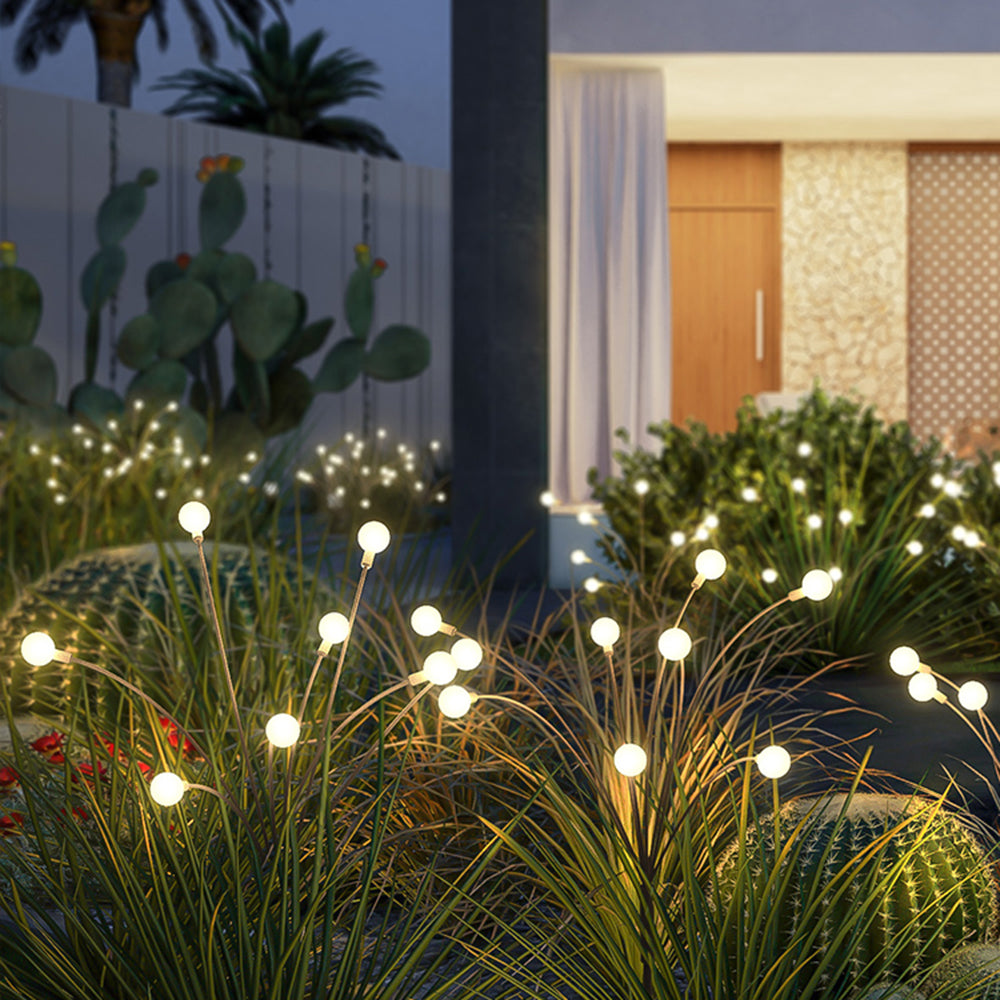 Ray Modern Metal Firefly Multi Lamp holder Outdoor Decoration Post Light - Neutral Decor