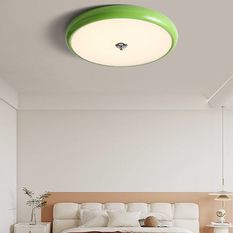 Valentina Modern LED Flush Mount Ceiling Light Acrylic Metal Living Room - Neutral Decor