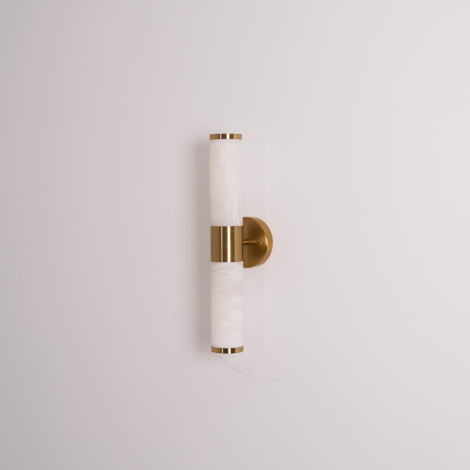 Tira Minimalist Alabaster Wall Lamp-Neutral Decor