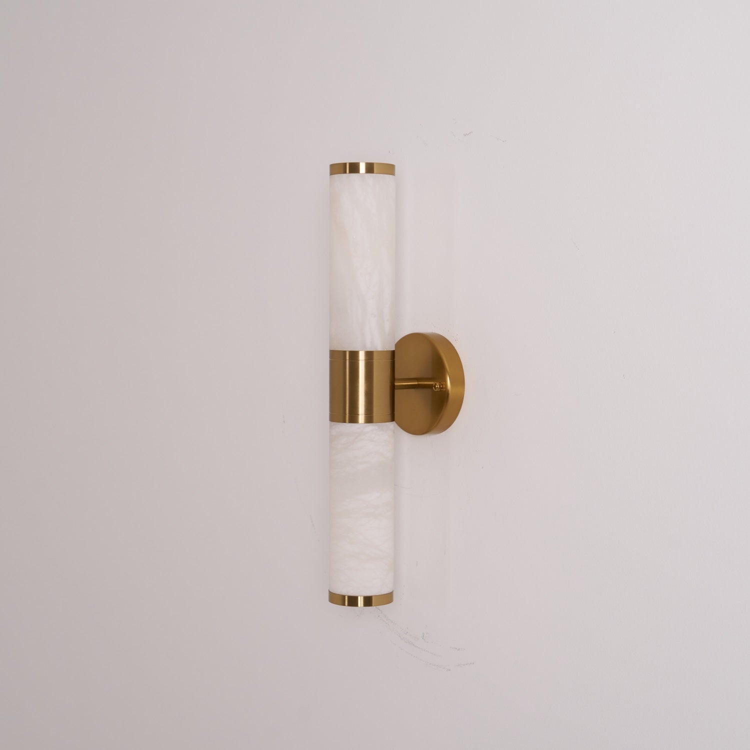 Tira Minimalist Alabaster Wall Lamp-Neutral Decor