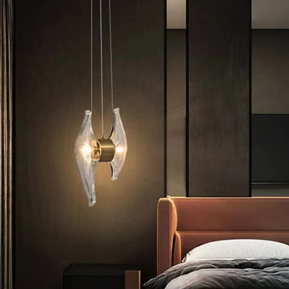 Kristy Luxury Capiz Shell Pendant Light, Glass/Metal, Bedside/Dining Room - Neutral Decor